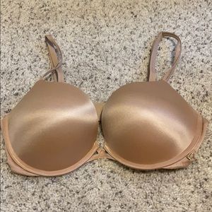 VS Very Sexy Push-up. Nude. Size 36D. Worn.